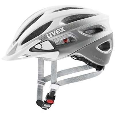 Abbildung von uvex true cc Women&#039;s Edition leichter Allround Helm für Damen individuelle Größenanpassung erweiterbar mit LED Licht white grey 52 55 cm