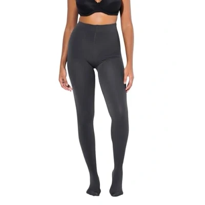 Abbildung von Ulla Popken Damen große Größen Übergrößen Plus Size Thermo Strumpfhose, warm, blickdicht, Stretchkomfort