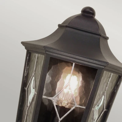 Abbildung von Elstead Lighting NR7 2 BLK Wandleuchte Norfolk 1xE27 H:35,9 L:12,5 B:25,7
