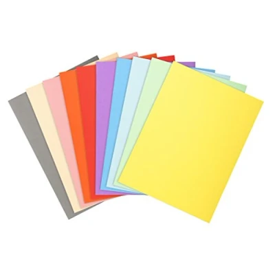 Abbildung von Exacompta 420200E 50er Pack Aktendeckel Forever® 170 g/m2 Aus Recycling Karton für DIN A4 Blauer Engel ideal die lose Blatt Ablage farbig sortiert Sammelmappe Dokumentenmappe