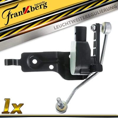 Abbildung von Frankberg Niveausensor mit Gestänge Leuchtweiten Vorne Links für A6 4F2 C6 4F5 2004 2011 4F0941285F