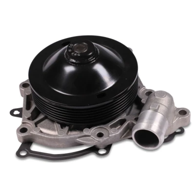 Abbildung von HEPU P599 Wasserpumpe mit Dichtung mechanisch Metall für Keilrippenriementrieb PORSCHE: 911 Convertible, Boxster