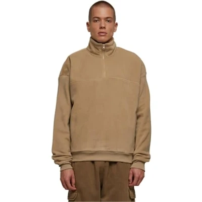 Abbildung von Urban Classics Basic Polar Fleecepullover, Herren, Größe: XL, Warmsand