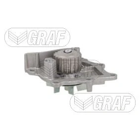 Abbildung von GRAF PA1049 Wasserpumpe 19 mit Dichtung mechanisch Stahlblech 56,15 für Zahnriementrieb FORD: Mondeo 5 Kombi, Galaxy Mk3 MPV, Mk2 MPV