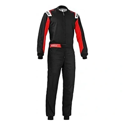 Abbildung von Sparco Unisex Rookie Kartanzug, Schwarz/König, L EU