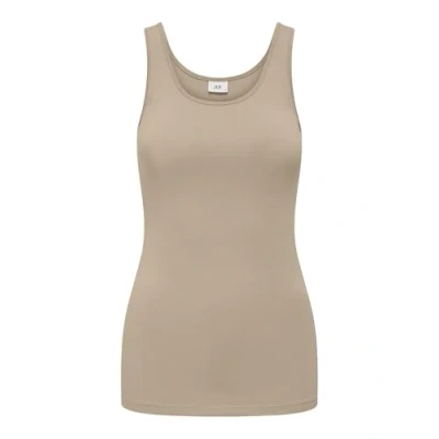 Abbildung von JDY Damen Jdyava S/L Tank Top 180 JRS Noos Tanktop, Humus, Medium