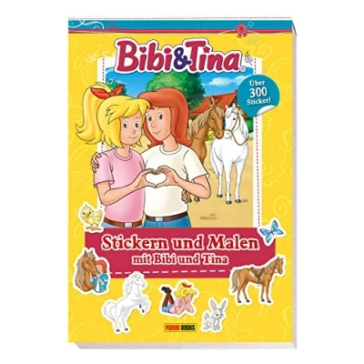 Abbildung von Bibi &amp; Tina: Stickern und Malen mit Sticker Malblock