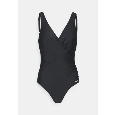 Abbildung von Lascana Swimsuit AYLA Badeanzug, Damen, Größe: 46xC, Black