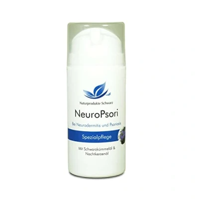Abbildung von Naturprodukte Schwarz NeuroPsori Spezialpflege Creme bei Schuppenflechte/Psoriasis und Neurodermitis, 100ml
