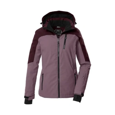 Abbildung von Killtec Damen Skijacke Funktionsjacke mit Kapuze und Schneefang KSW 435 WMN SKI JCKT 00523 malve 36
