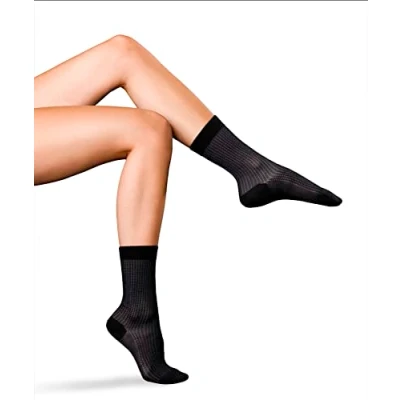 Abbildung von Falke NO. 2 Finest SILK Luxury LINE Sportsocken, Damen, Größe: 37/38, Black