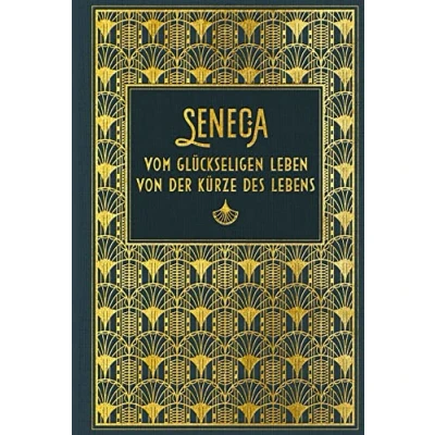 Abbildung von NIKOL Vom glückseligen Leben / Von der Kürze des Lebens: Leinen mit Goldprägung