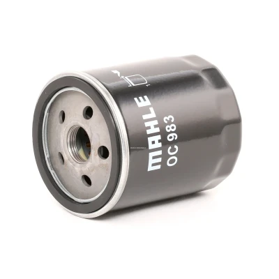 Abbildung von MAHLE ORIGINAL OC 983 Ölfilter mit einem Rücklaufsperrventil Anschraubfilter FIAT: Panda I Hatchback, BRAVO 1, Punto ALFA ROMEO: 147