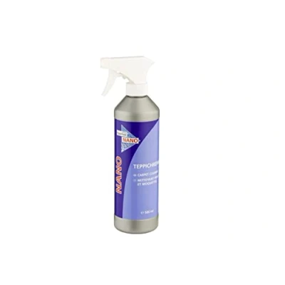 Abbildung von Maximex Nano Teppich Reiniger, 500 ml Flüssigreiniger zur professionellen Teppichreinigung, reinigt kraftvoll und schonend, einfache Anwendung, Schutz Pflege, Made in Germany, Ø 6 x 24 cm
