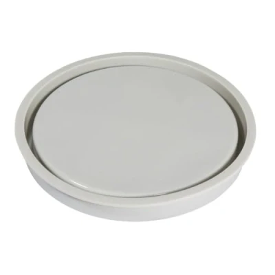 Abbildung von Rayher Silikon Gießform Untersetzer rund, 17 cm ø, Höhe 2,1 cm, zum Ausgießen mit Kreativ Beton, Art Resin Gießharz, Raysin Gießpulver, 36125000