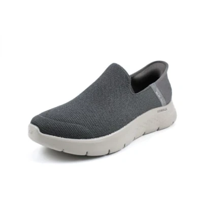 Abbildung von Skechers Herren GO Walk Flex Hausschuh, Dark Grey Textile, 44 EU