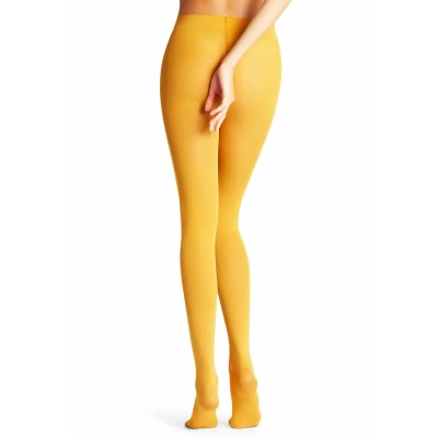 Abbildung von Falke PURE 50 Denier Semiopaque Strumpfhose, Damen, Größe: XL, Amber