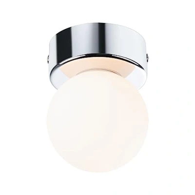 Abbildung von Paulmann 710.61 Deckenleuchte Gove IP44 G9 230V max. 20W dimmbar Chrom,Satin