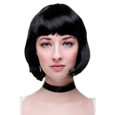 Abbildung von WIG ME UP PW0114 P103 SCHWARZER BOB sexy Damenperücke Karneval Perücke