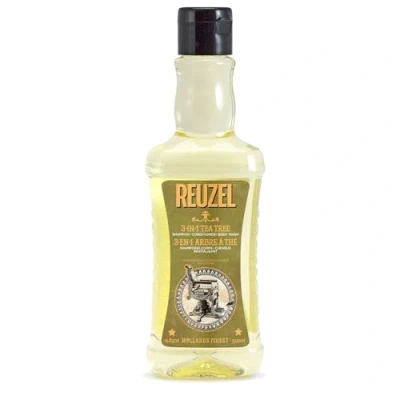 Abbildung von Reuzel 3 In 1 Tea Tree Shampoo, Cleanses Hair and Body, 350 ml