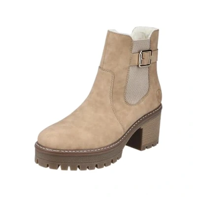Abbildung von Rieker Snowboot/Winterstiefel, Damen, Größe: 39, Marble ginger Schuhe