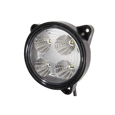 Abbildung von HELLA LED Arbeitsscheinwerfer Modul 70 Gen. III 24V / 12V 800lm Einbau/Schraubanschluss Dreipunktbefestigung Nahfeldausleuchtung Kabel: 1500mm Stecker: AMP 1G0 996 376 141