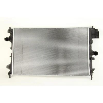 Abbildung von VALEO 734339 Kühler, Motorkühlung Aluminium 649 415 34 ohne Kühlmittelregler OPEL: Vectra C Caravan, Signum CC, SAAB: 9 3 Saloon, Estate
