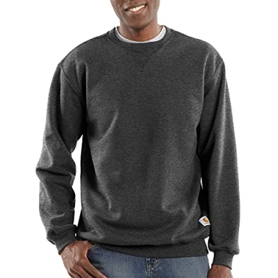 Abbildung von Carhartt Herren Weites, Mittelschweres Sweatshirt mit Rundhalsausschnitt , Anthrazit Meliert, M
