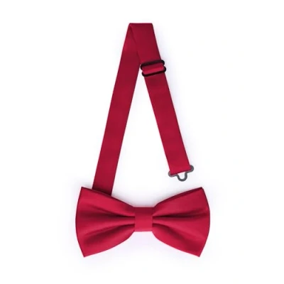 Abbildung von Ladeheid Elegante Herren Fliege Hochwertig, Matt, Verstellbar, Perfekt für Hochzeit, Party, Büro. Ideal Männer, Frauen, Teenager BMM (12cm x 6cm, Orange)
