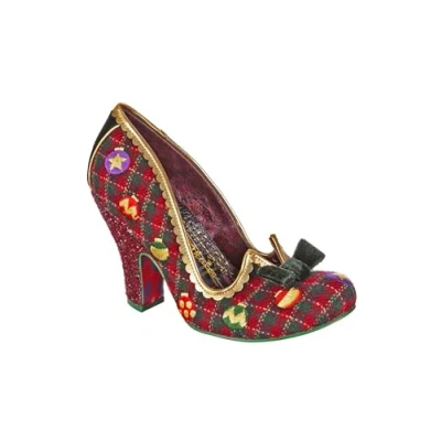 Abbildung von Irregular Choice Damen Bauble Boo Pumps, rot, 37 EU