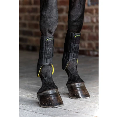 Abbildung von Horseware Protective Leg Boot Schwarz/Gelb