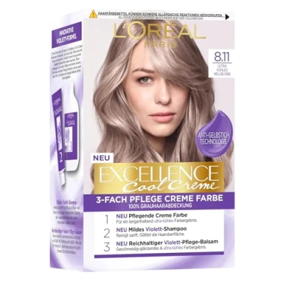 Abbildung von Excellence Cool Creme 8.11 Ultra kühles Hellblond