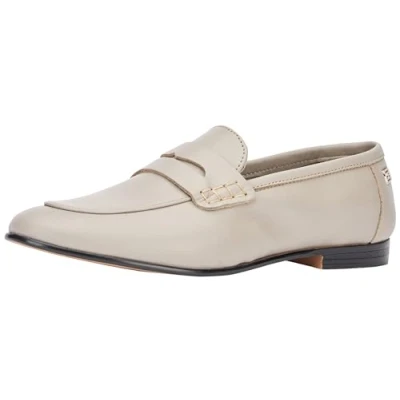 Abbildung von Tommy Hilfiger Essential Loafer Slipper, Damen, Größe: 39, Smooth taupe Leder