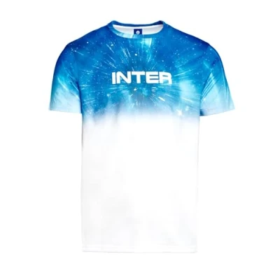 Abbildung von Inter Unisex Galaxy T Shirt, Schwarz, XL
