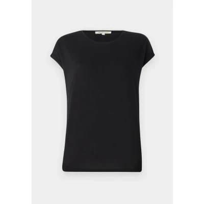 Abbildung von TOM Tailor Denim Fluent TEE Tshirt basic, Damen, Größe: XS, Black
