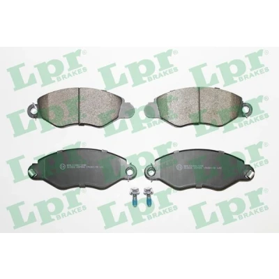 Abbildung von LPR 05P994 Bremsbelagsatz mit Schrauben FORD: Transit Mk5 Minibus, Platform / Chassis, Van