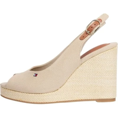 Abbildung von Tommy Hilfiger Keilsandalette, Damen, Größe: 39, Horseradish Schuhe