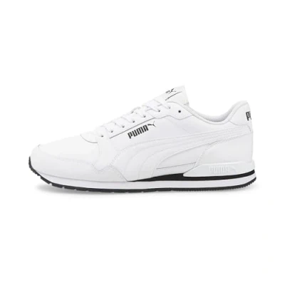 Abbildung von Puma St Runner V3 L, Unisex Sneaker Erwachsene, White Black, 45 EU