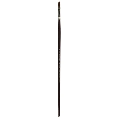 Abbildung von Winsor &amp; Newton 5732002 Galeria Acrylpinsel, aus Synthetikfasern, ideale Kontrolle für dickere Farbaufträge, langer Stiel, Filbertpinsel Nr.2, 2,5mm