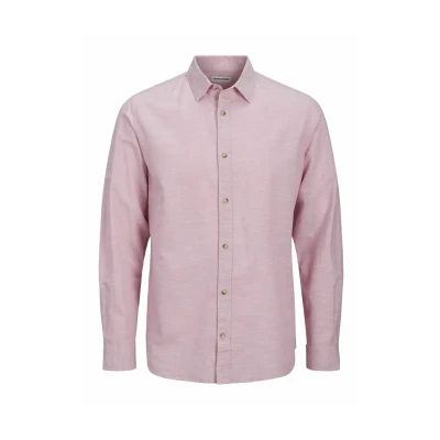 Abbildung von Jack &amp; Jones Comfort FIT Hemd, Herren, Größe: Small, Pink nectar