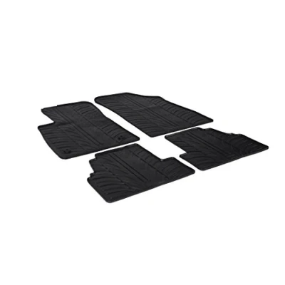 Abbildung von Gledring 0089 Fußmattensatz Gummi vorne und hinten 4 schwarz 750mm 550mm OPEL: Mokka / X