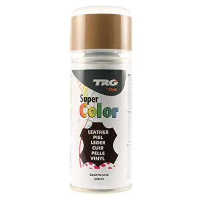 Abbildung von TRG The One Super Color, Sprühfarbe für Lederschuhe, Beige (348 Sand), 150 ml