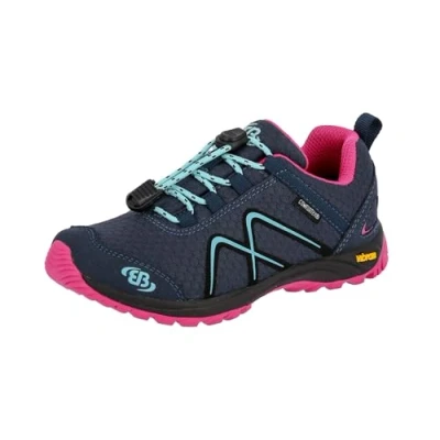 Abbildung von Brütting Mädchen Guide Trekking &amp; Wanderhalbschuhe, Marine/ Pink/ Türkis, 30 EU