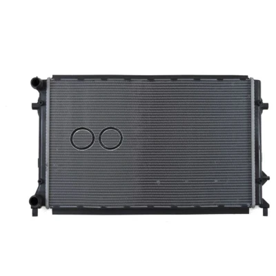 Abbildung von NRF EASY FIT 53405 Kühler, Motorkühlung Aluminium 650 406 24 mit Dichtring Kühlrippen gelötet VOLKSWAGEN: Golf 5, Touran I, Plus / Crossgolf