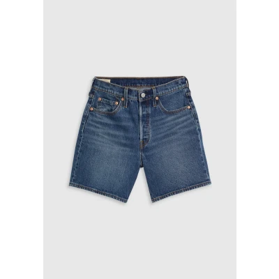 Abbildung von Levi&#039;s 501 MID Thigh Jeans Shorts, Damen, Größe: 25, Broken midnight
