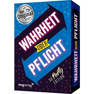 Abbildung von Wahrheit oder Pflicht Die Partyedition: Das Original. Der Klassiker unter den Partyspielen. perfekte Geschenk für jeden Teenie zum Geburtstag und Weihnachten. Ab 16 Jahren