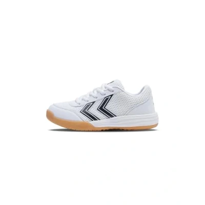 Abbildung von Hummel Multiplay FLEX LC Multicourt Tennisschuh für Kinder, Größe: 30, White black Schuhe