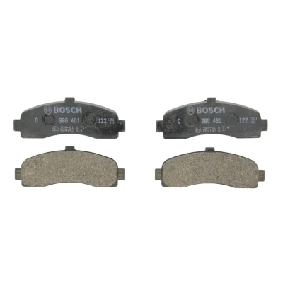 Abbildung von BOSCH 0 986 461 122 Bremsbelagsatz Low Metallic NISSAN: MICRA 2