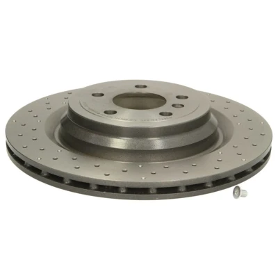 Abbildung von BREMBO COATED DISC LINE 09.A959.21 Bremsscheibe 330 22 5 gelocht/innenbel. beschichtet hochgekohlt mit Schrauben MERCEDES BENZ: GLE Off Road, ML Class