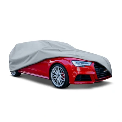 Abbildung von CARPASSION 10025 Fahrzeugabdeckung Vollgarage L 450 150 grau SEAT: Leon III Hatchback